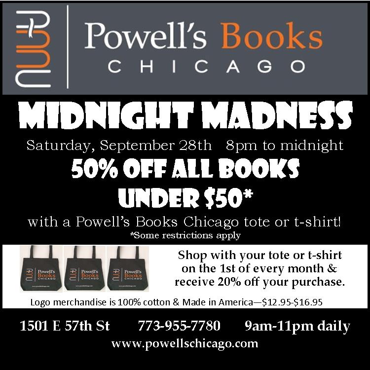 Midnight Madness
Saturday, September 28th
 8pm-midnight  Don't miss our biggest sale of the year!